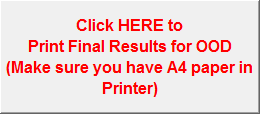 Click HERE to
Print Final Results for OOD
(Make sure you have A4 paper in Printer)